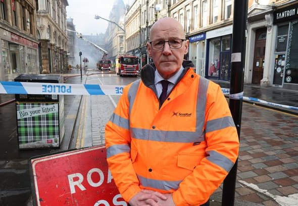 Scottish politics today: John Swinney considering support package after 'colossal' Glasgow fire