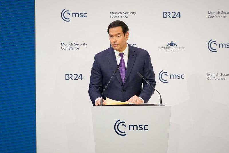 Rubio strikes constructive tone but persists in US criticism of European allies